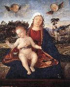 CARPACCIO, Vittore Madonna and Blessing Child fdg oil painting on canvas